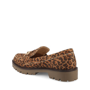 JESSAMEY LOAFER FLAT IN WIDE - Leopard