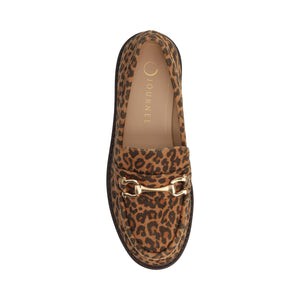 JESSAMEY LOAFER FLAT IN WIDE - Leopard