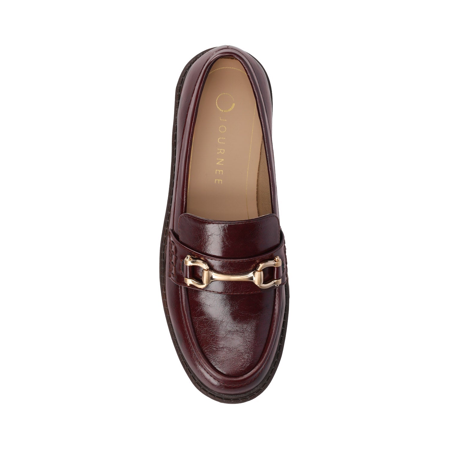 JESSAMEY LOAFER FLAT - Oxblood Patent