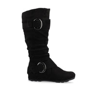 JESTER KNEE HIGH BOOTS IN WIDE-CALF