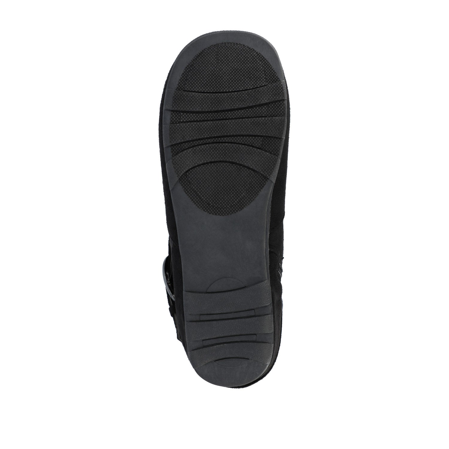 JESTER KNEE HIGH BOOTS IN FAUX SUEDE - Black Faux Suede