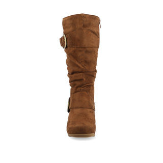 JESTER KNEE HIGH BOOTS IN WIDE-CALF