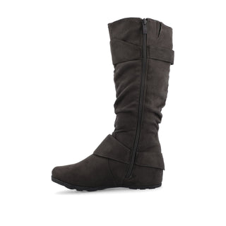 JESTER KNEE HIGH BOOTS IN WIDE-CALF