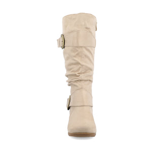 JESTER KNEE HIGH BOOTS IN WIDE-CALF