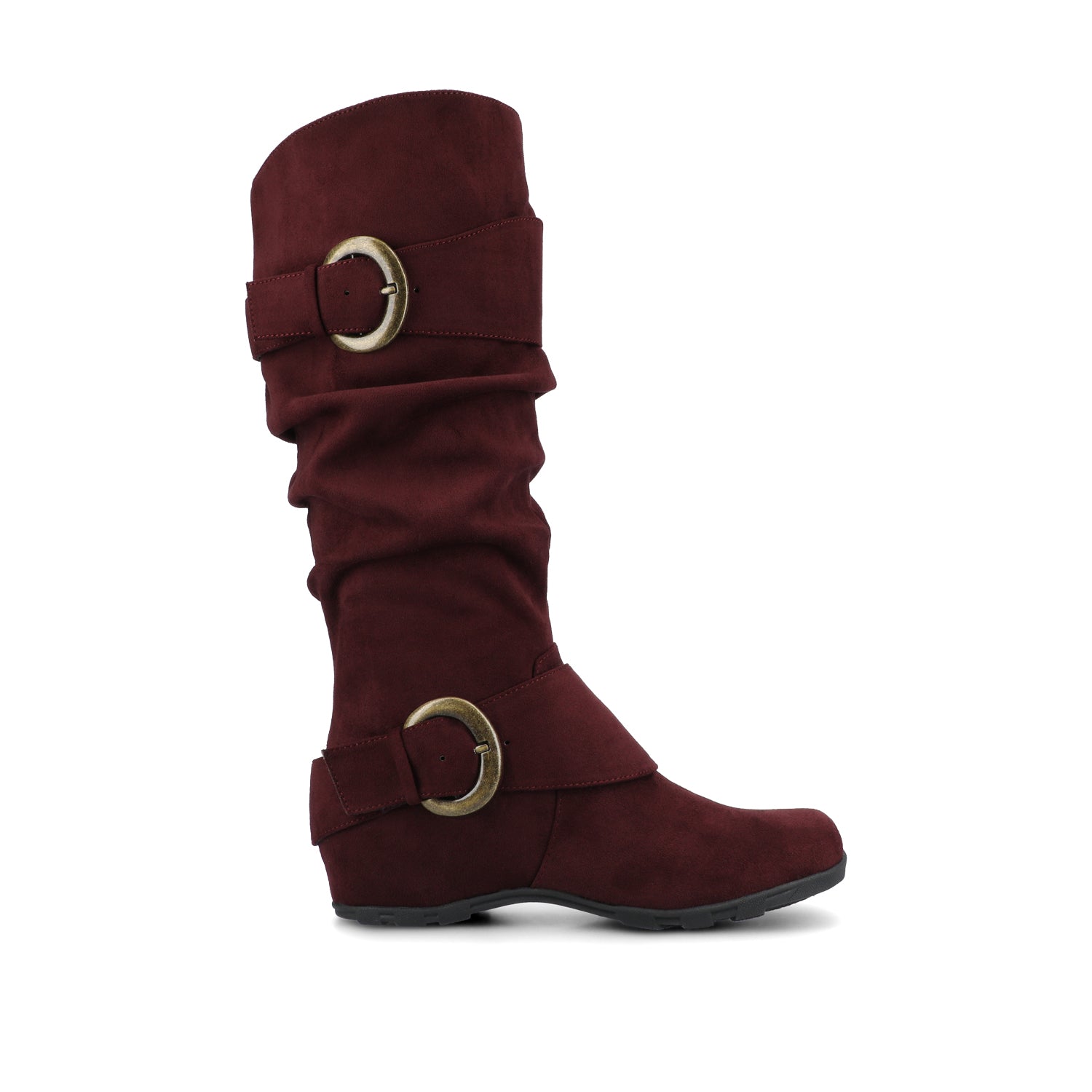 JESTER KNEE HIGH BOOTS IN WIDE CALF