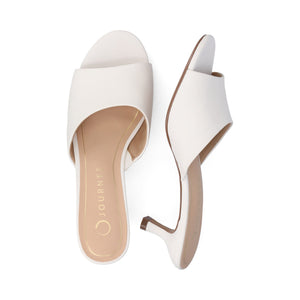 Journee Women's Jeylah Dress Sandals - White - 8.5 Journee Women's Jeylah Dress Sandals - White - 8.5