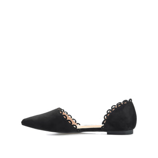 JEZLIN D'ORSAY FLATS IN FAUX SUEDE