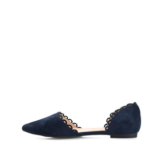 JEZLIN D'ORSAY FLATS IN FAUX SUEDE