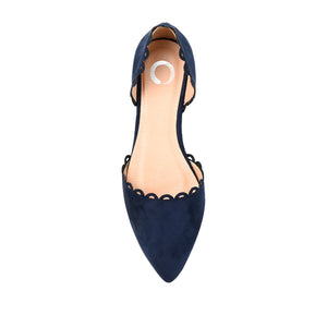 JEZLIN D'ORSAY FLATS IN WIDE - Blue