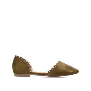 JEZLIN D'ORSAY FLATS IN WIDE - Green
