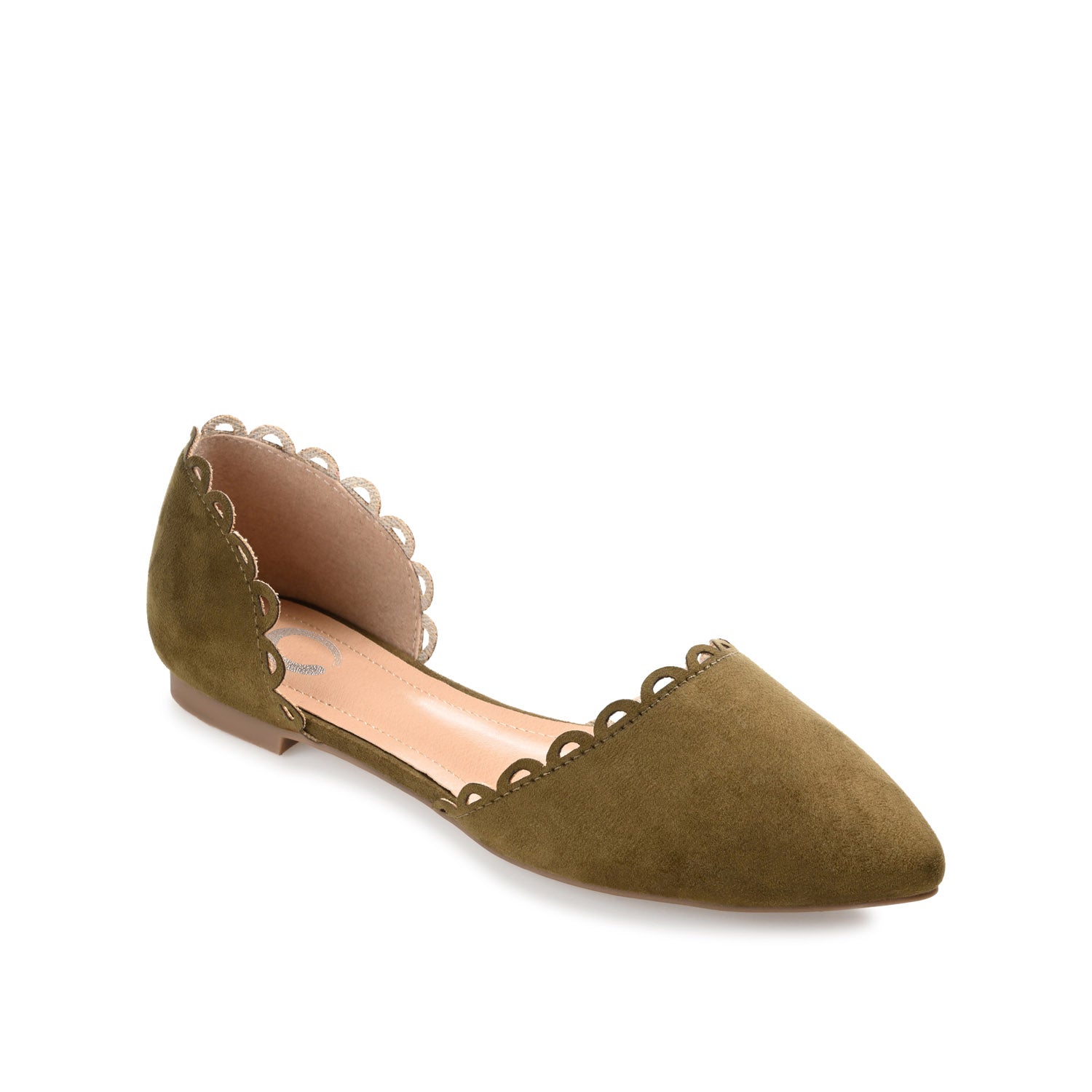 JEZLIN D'ORSAY FLATS IN WIDE - Green
