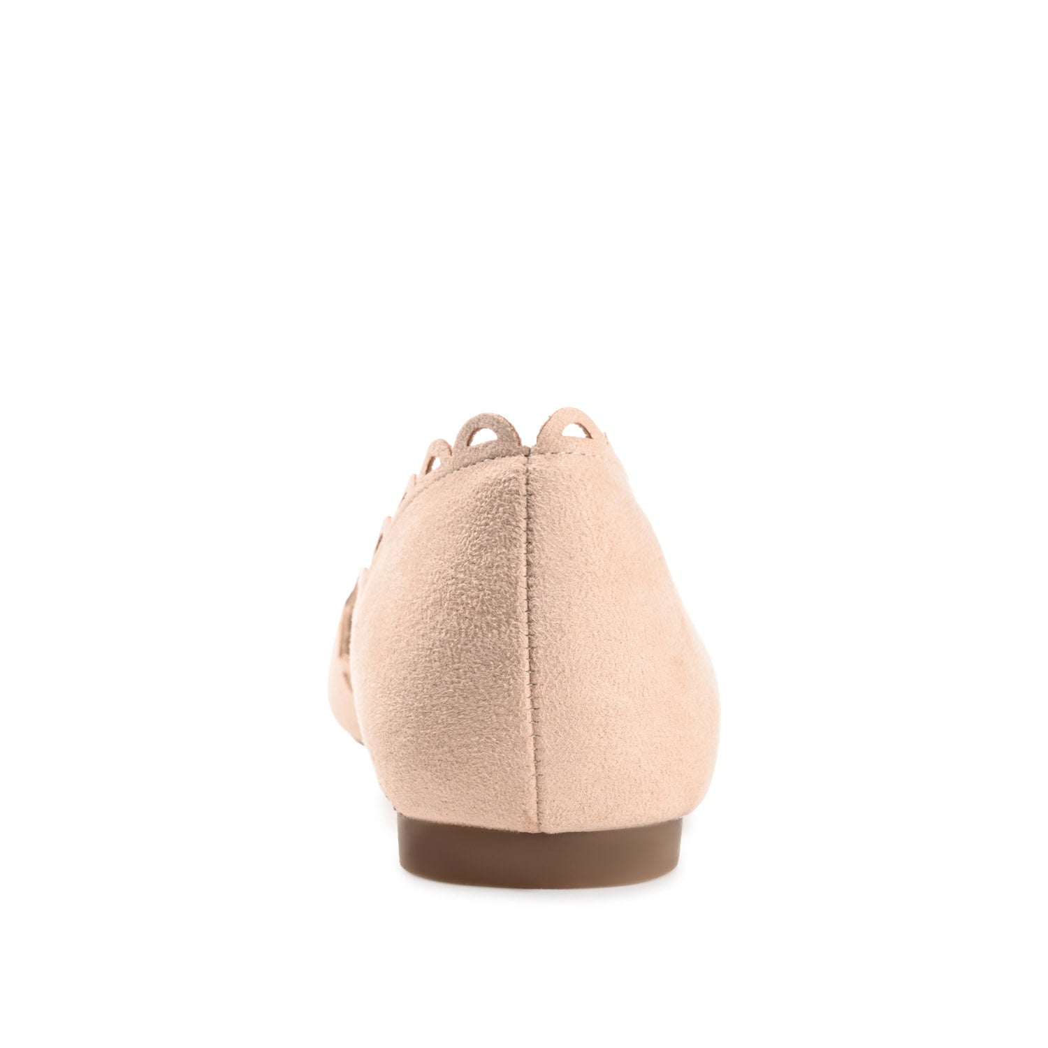 JEZLIN D'ORSAY FLATS IN FAUX SUEDE - Nude