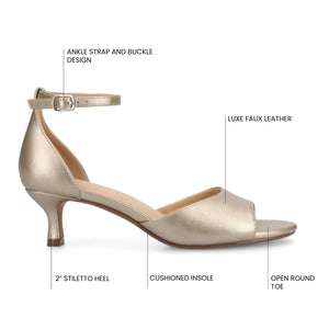 JEZZIE DRESS SANDALS IN WIDE - Champagne