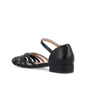 JOANNAH FISHERMAN SANDALS IN VEGAN LEATHER - Black