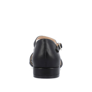 JOANNAH FISHERMAN SANDALS IN VEGAN LEATHER - Black