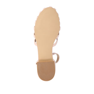 JOANNAH FISHERMAN SANDALS IN VEGAN LEATHER - Blush