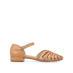 JOANNAH FISHERMAN SANDALS IN VEGAN LEATHER - Tan