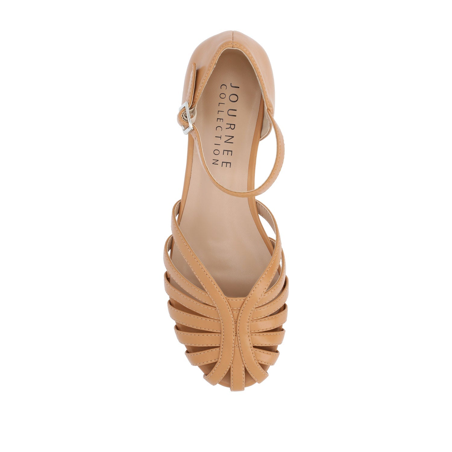 JOANNAH FISHERMAN SANDALS IN VEGAN LEATHER - Tan