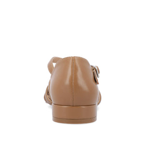 JOANNAH FISHERMAN SANDALS IN VEGAN LEATHER - Taupe