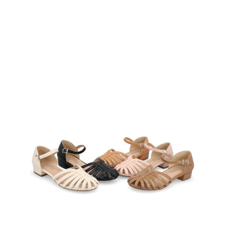 JOANNAH FISHERMAN SANDALS IN FAUX LEATHER