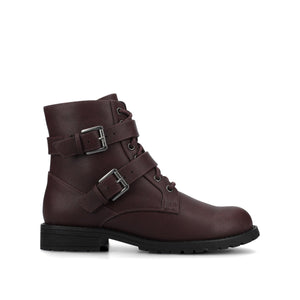 JULIAH ANKLE BOOTS - Oxblood Nubuck