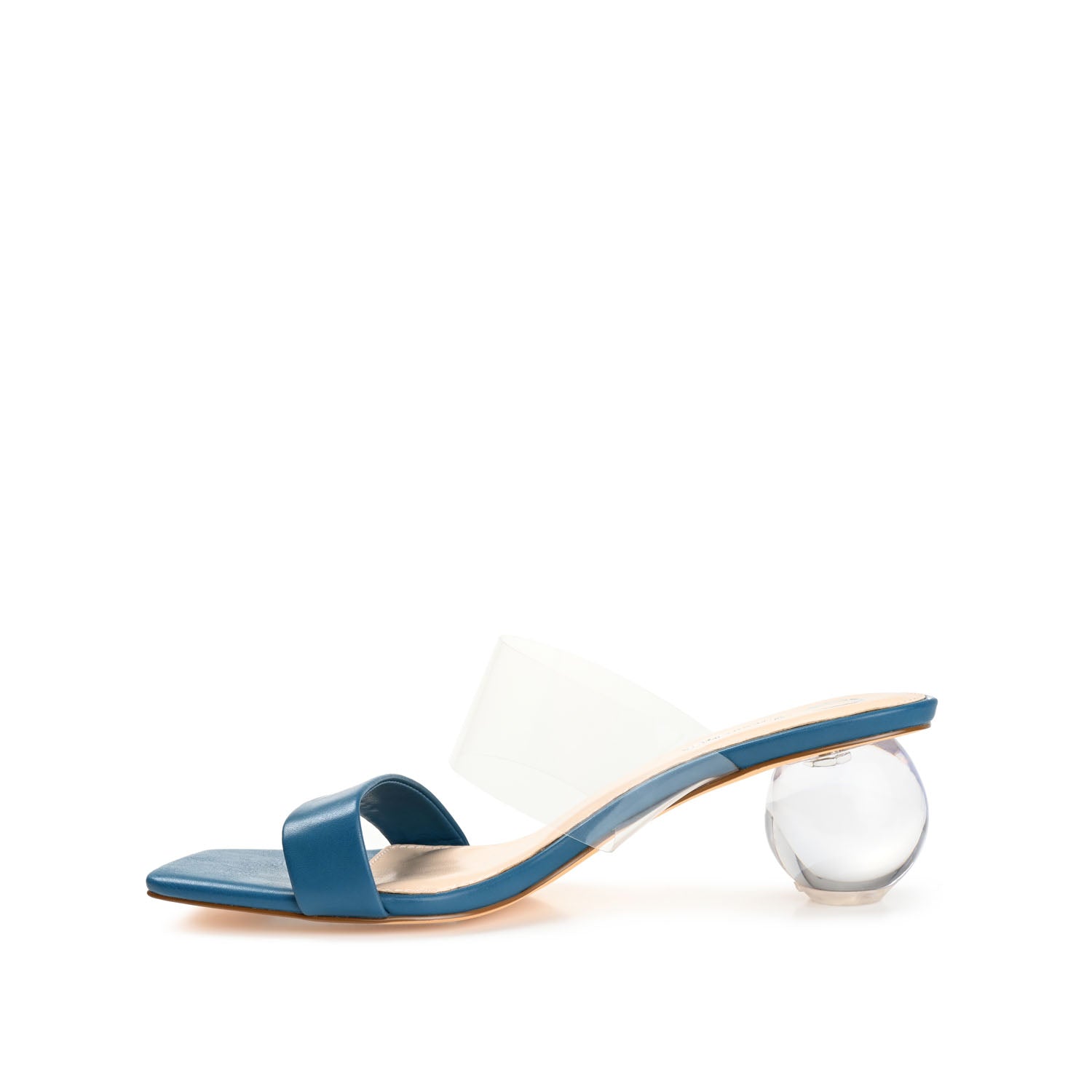 JULY GLOBE HEELS IN FAUX LEATHER