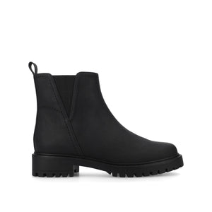JUNNAH CHELSEA BOOTS IN WIDE - Vintage Black