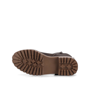 JUNNAH CHELSEA BOOTS - Vintage Chocolate