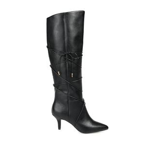 KAAVIA HEELED BOOTS IN FAUX LEATHER