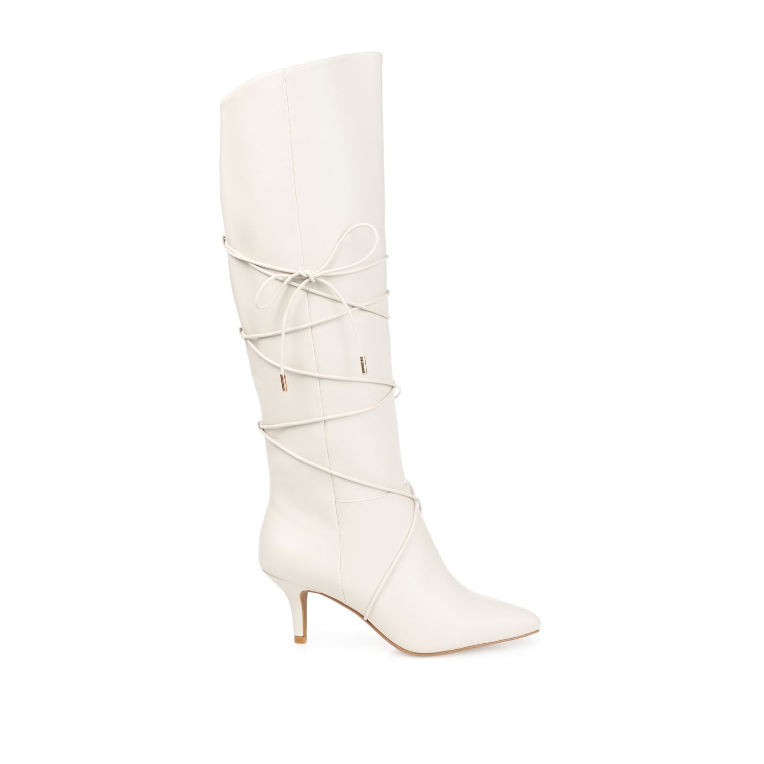 KAAVIA HEELED BOOTS IN FAUX LEATHER