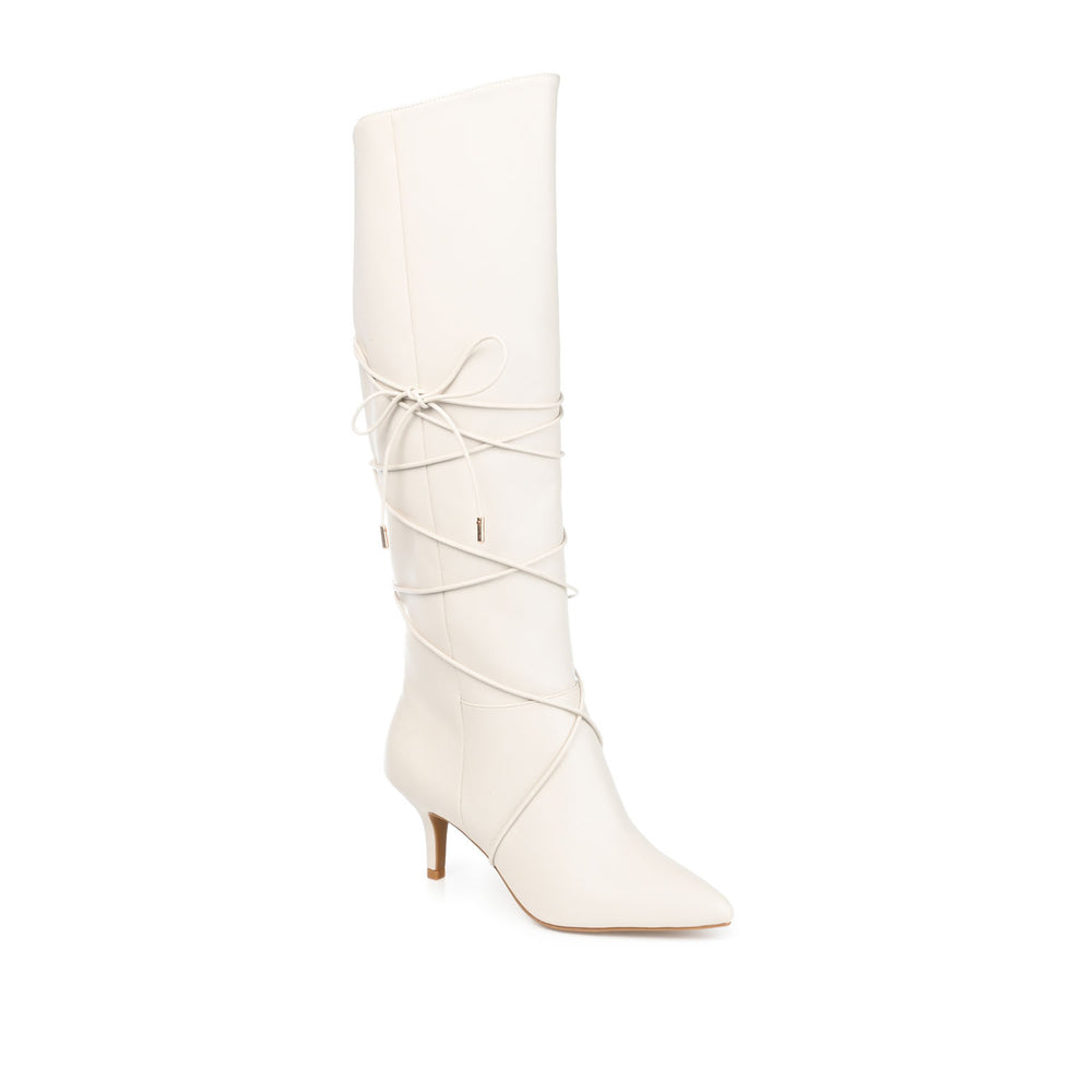 KAAVIA HEELED BOOTS IN FAUX LEATHER