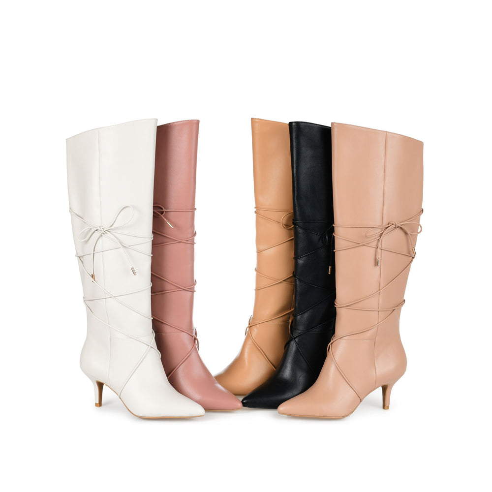 KAAVIA HEELED BOOTS IN X-WIDE CALF