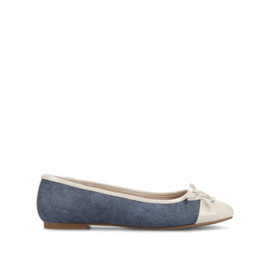 KAIAH CAPTOE BALLET FLATS - Classic Blue Denim