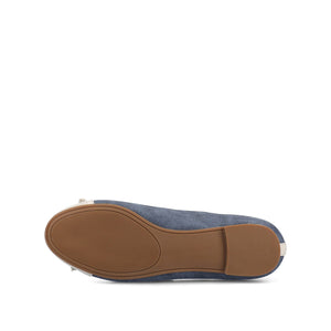 KAIAH CAPTOE BALLET FLATS - Classic Blue Denim