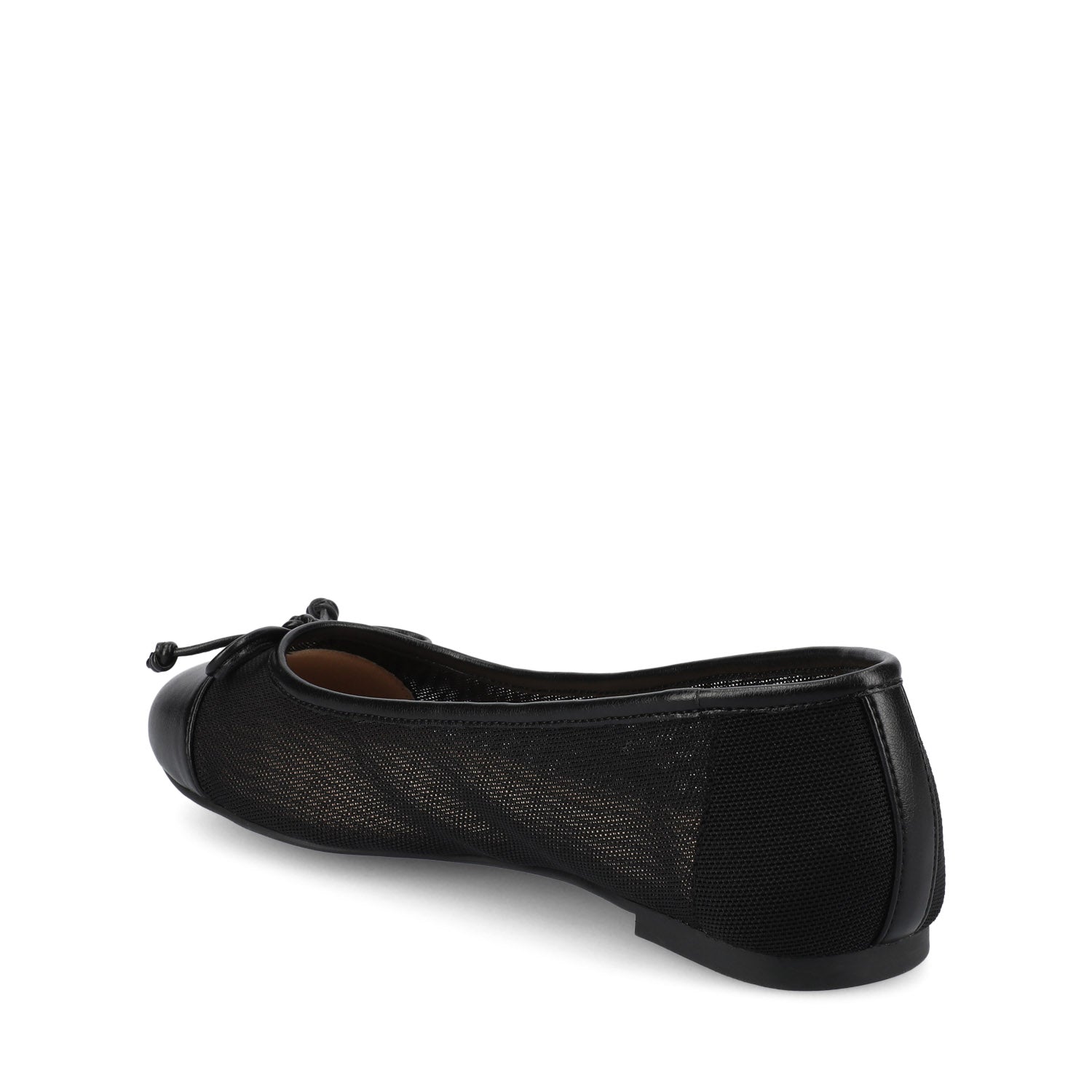 KAIAH CAPTOE BALLET FLATS - Black Mesh