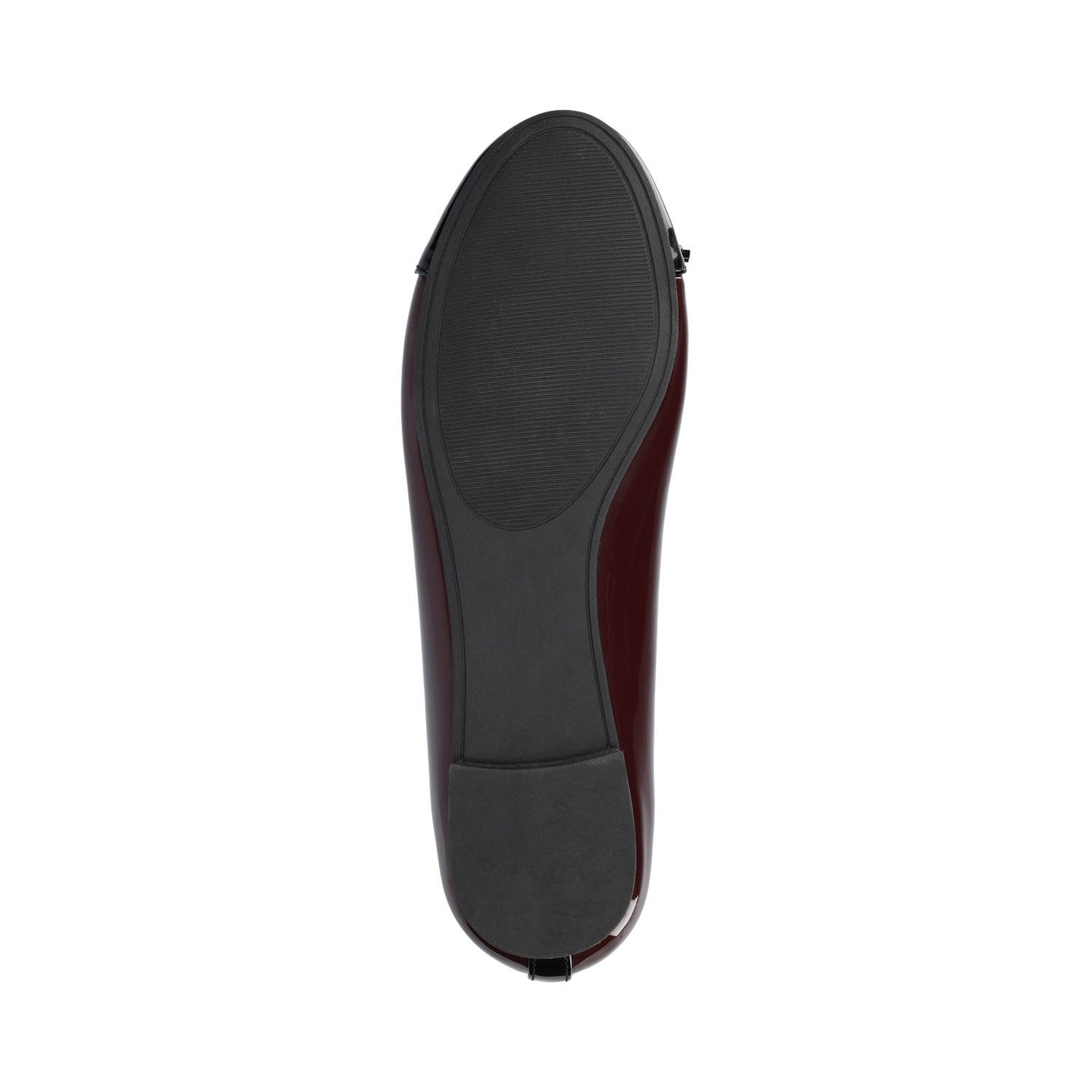 KAIAH CAPTOE BALLET FLATS IN FAUX LEATHER