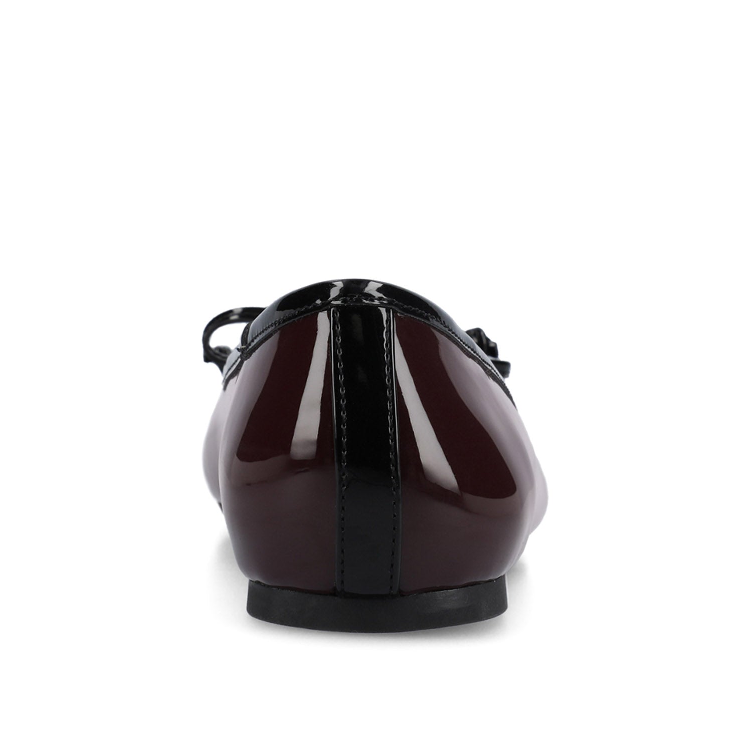 KAIAH CAPTOE BALLET FLATS IN FAUX LEATHER