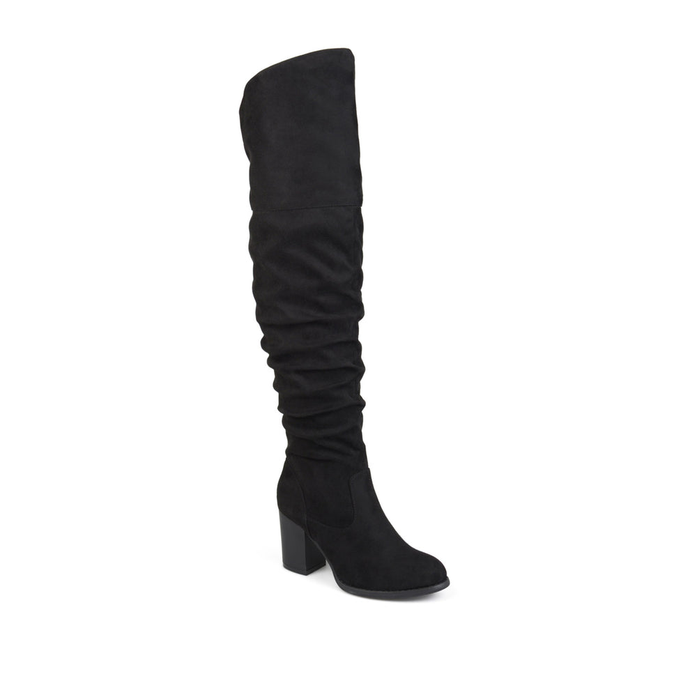 KAISON THIGH HIGH BOOTS IN WIDE CALF