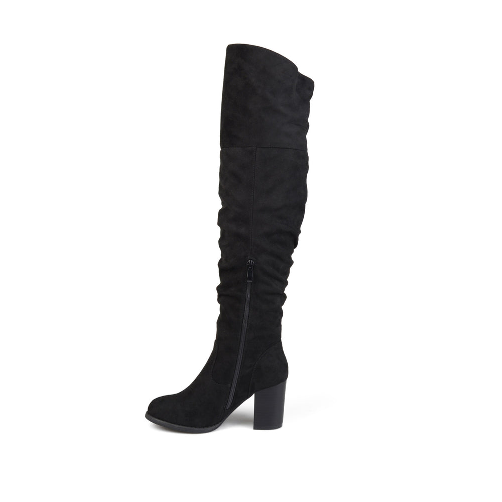 KAISON THIGH HIGH BOOTS IN WIDE CALF