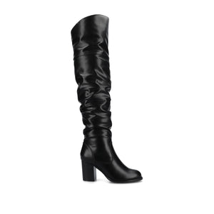 KAISON BOOTS IN WIDE WIDTH - Black PU