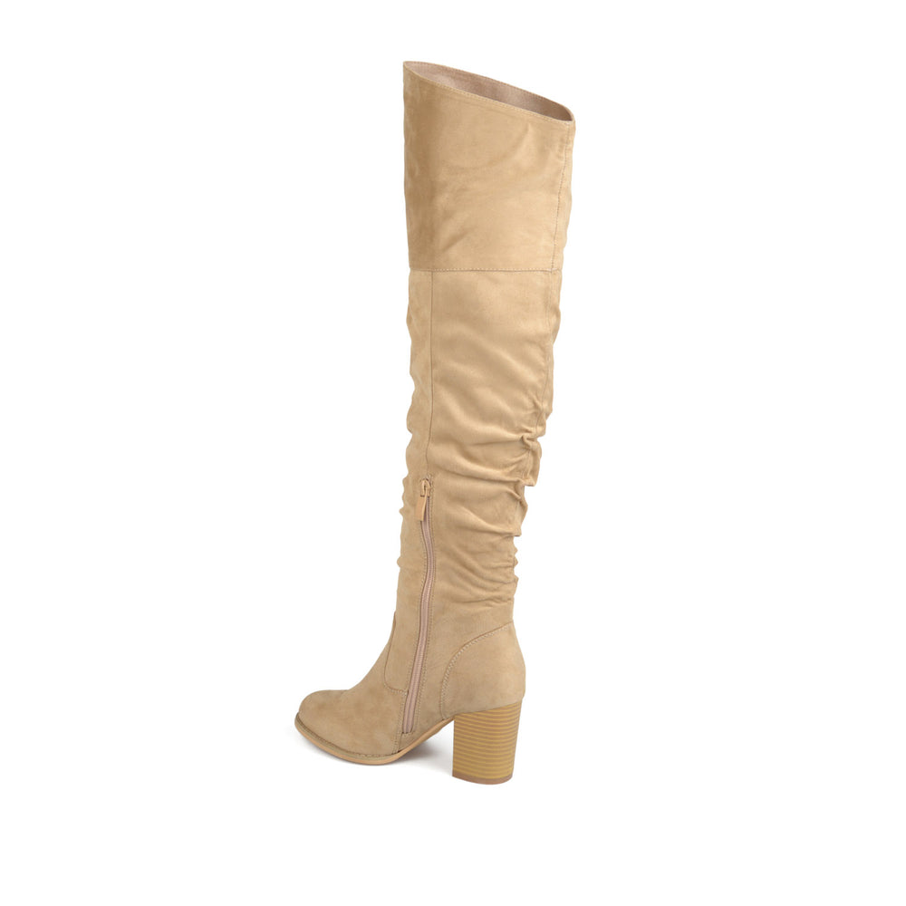 KAISON THIGH HIGH BOOTS IN WIDE CALF