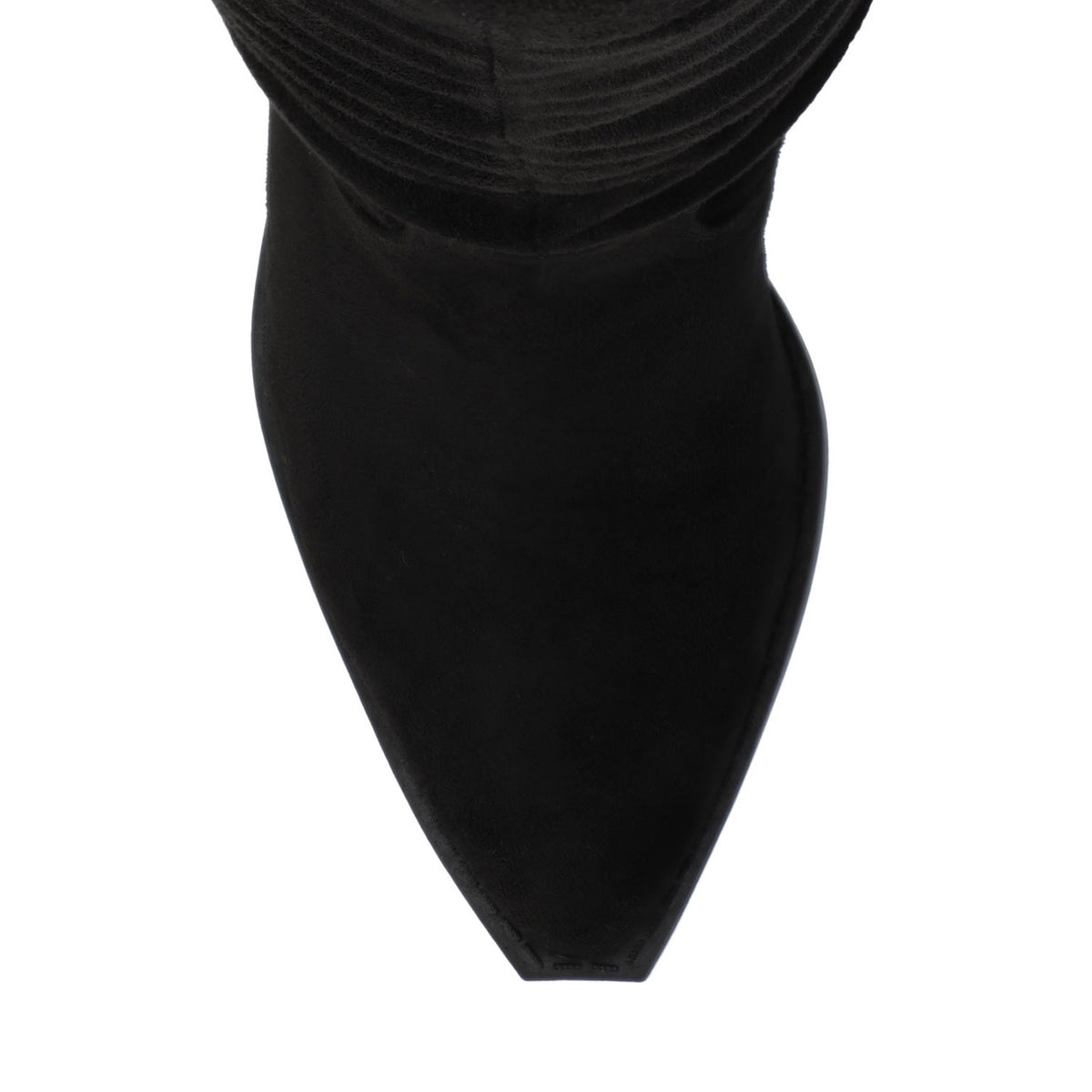 KALEAH KNEE HIGH SLOUCHY BOOT IN EXTRA WIDE CALF - Black