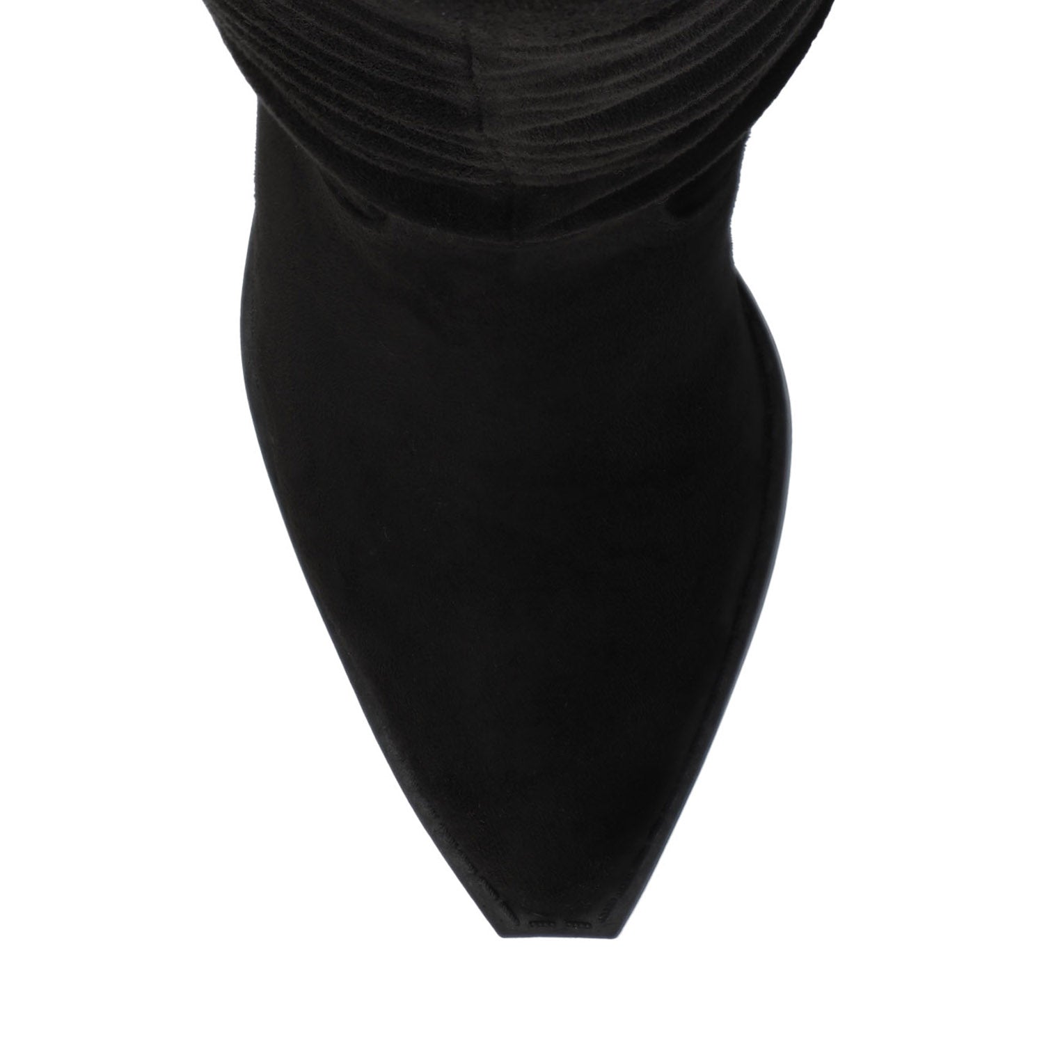 KALEAH KNEE HIGH SLOUCHY BOOT - Black