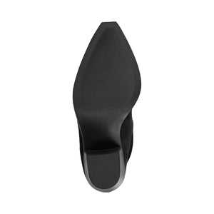 KALEAH KNEE HIGH SLOUCHY BOOT IN EXTRA WIDE CALF - Black