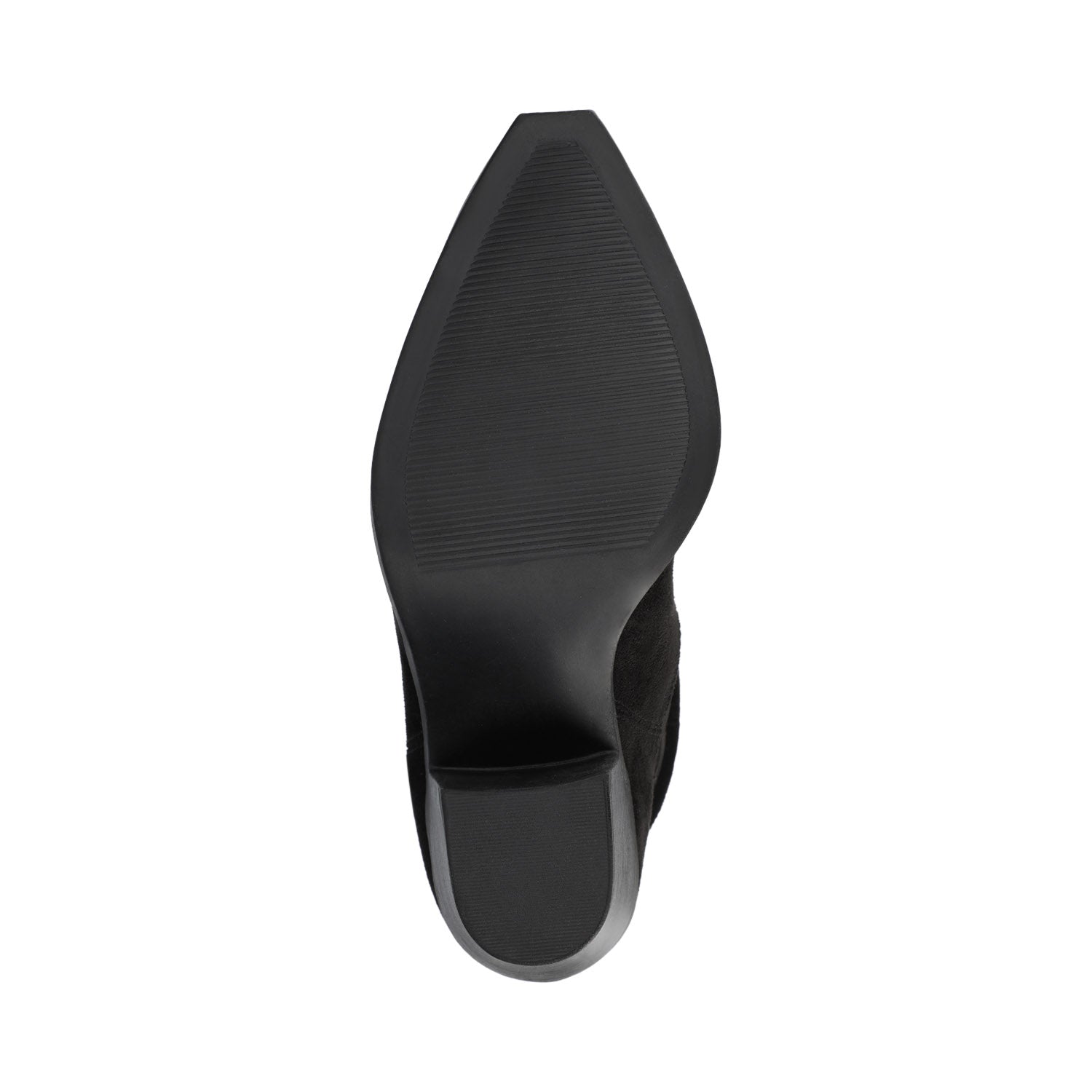 KALEAH KNEE HIGH SLOUCHY BOOT IN WIDE CALF - Black