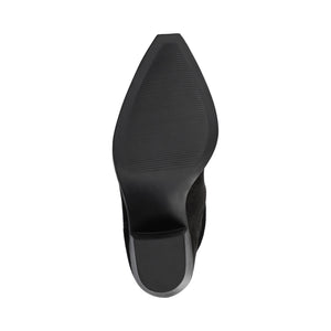 KALEAH KNEE HIGH SLOUCHY BOOT IN WIDE CALF - Black