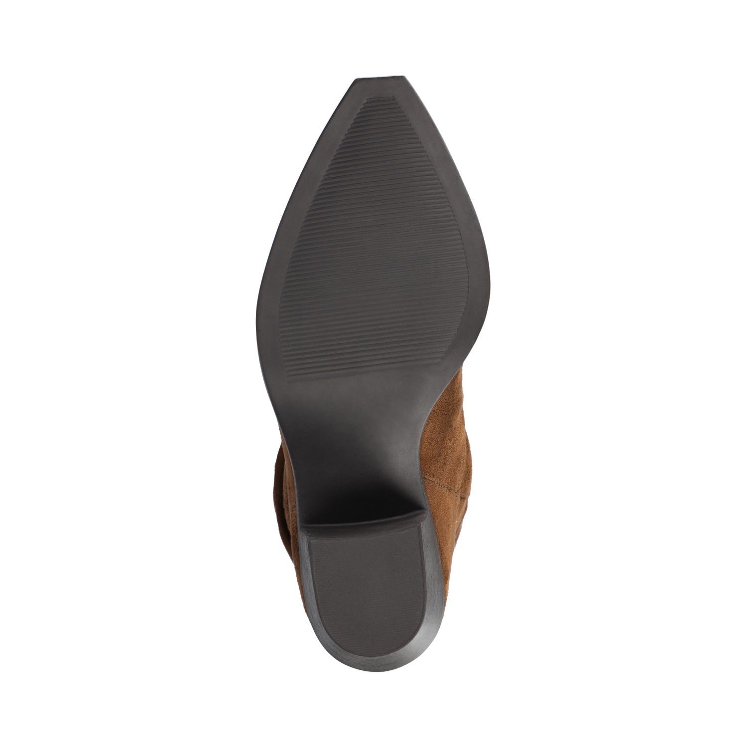 KALEAH KNEE HIGH SLOUCHY BOOT IN WIDE CALF - Brown