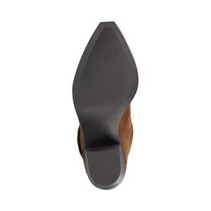 KALEAH KNEE HIGH SLOUCHY BOOT IN WIDE CALF - Brown