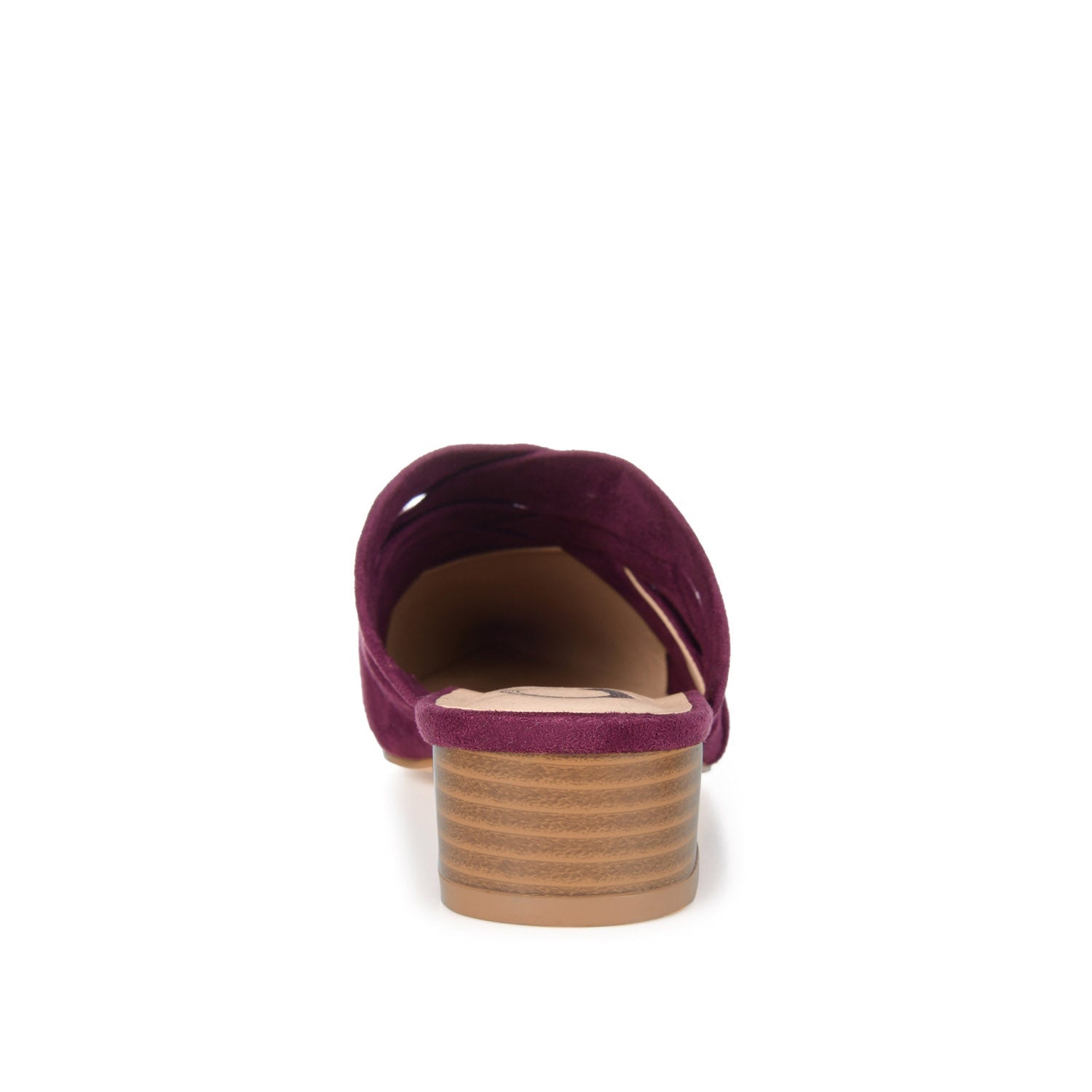 KALIDA MULE FLATS IN FAUX SUEDE - Purple