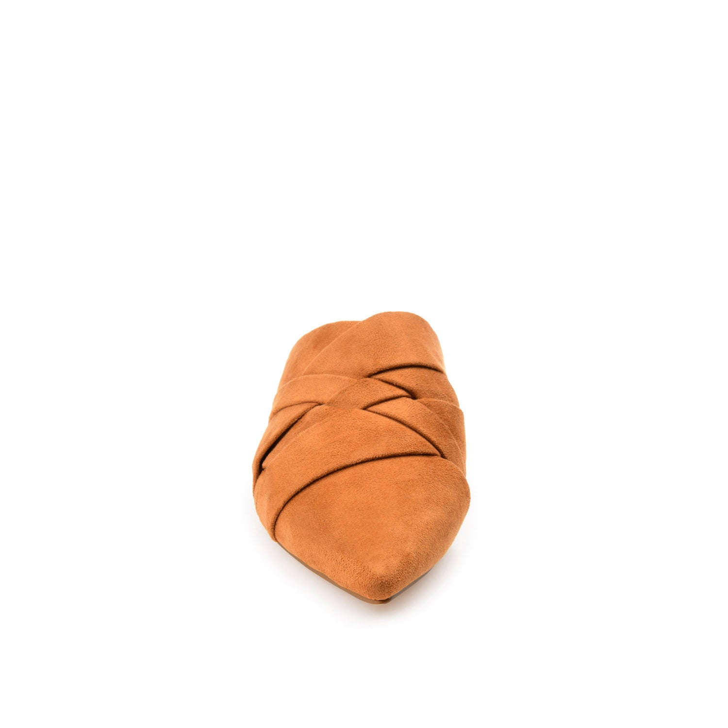 KALIDA MULE FLATS IN FAUX SUEDE - Tan